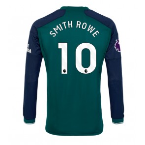 Lacne Muži Futbalové dres Arsenal Emile Smith Rowe #10 2023-24 Dlhy Rukáv - Tretina